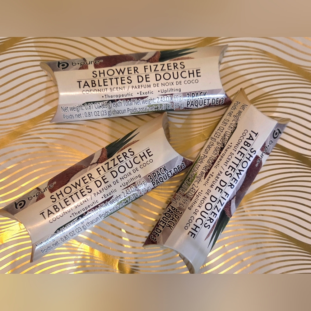 Coconut Shower Fizzers - Pack of 7